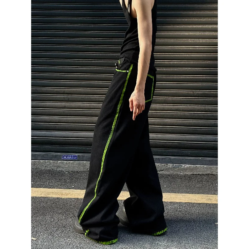 Graffiti Line Wide Pants