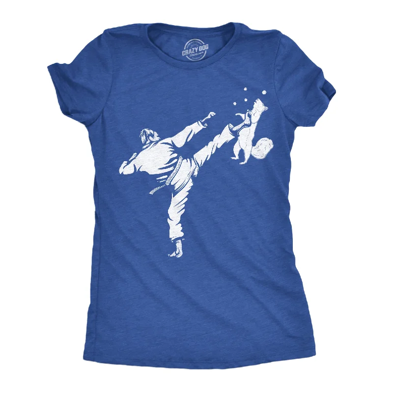 Karate Kicked Squirrel Women's T Shirt