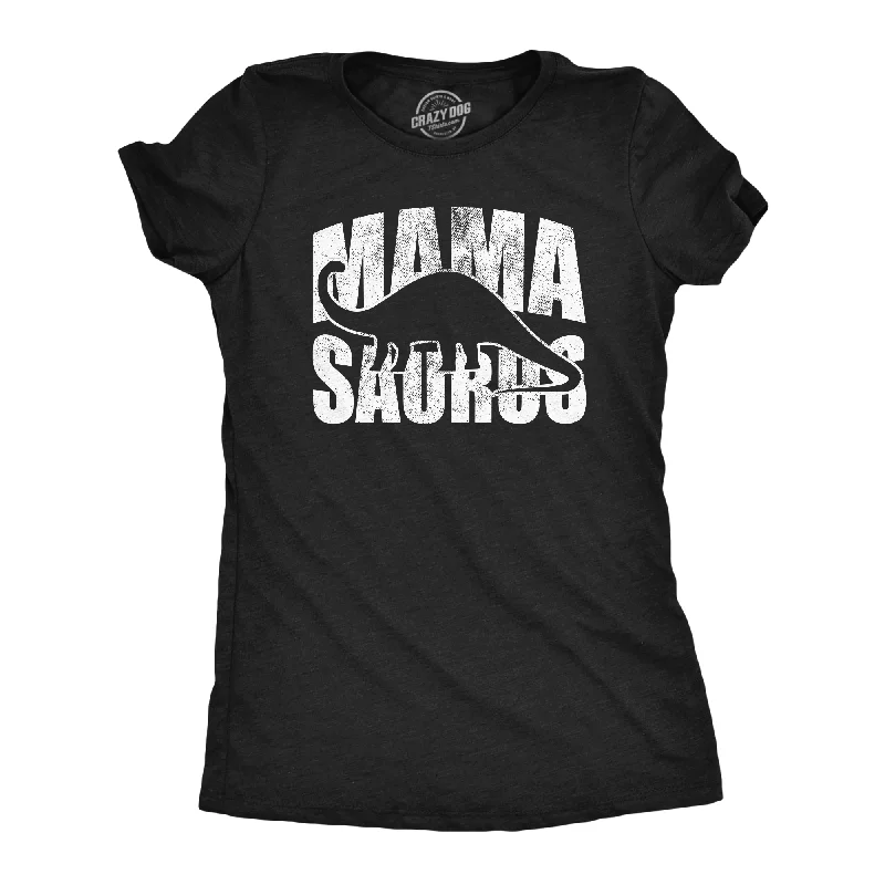 Mamasaurus Silhouette Women's T Shirt