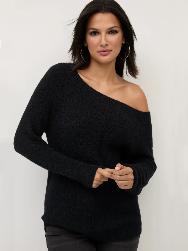 Bateau-Neck Super-Soft Sweater