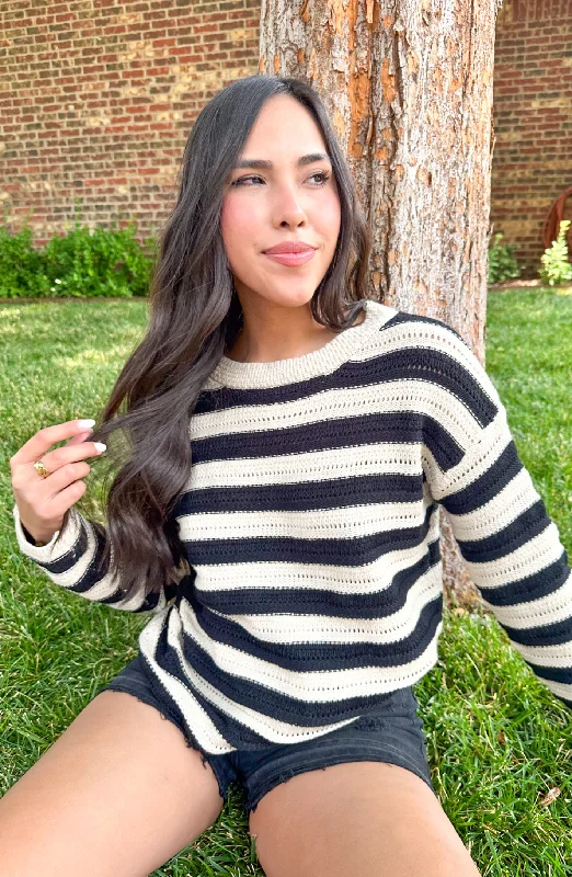 Belong Together Striped Sweater