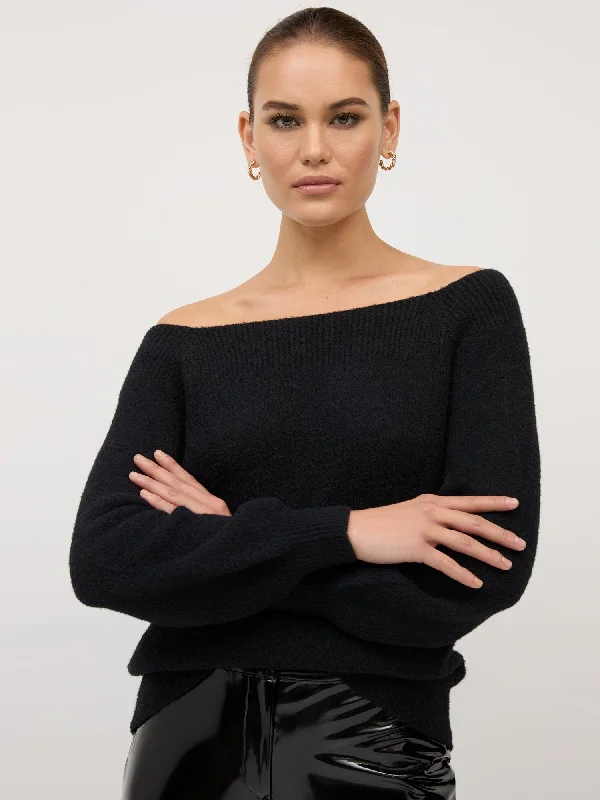 Off-The-Shoulder Super-Soft Sweater