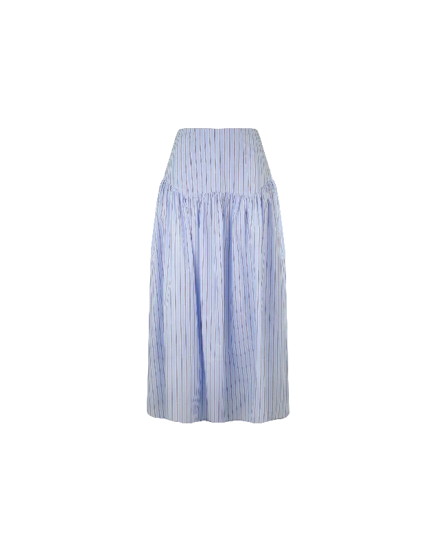 TRULLI SKIRT BLUE SKY STRIPE