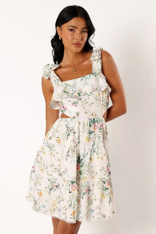 Rosaline Mini Dress - Floral