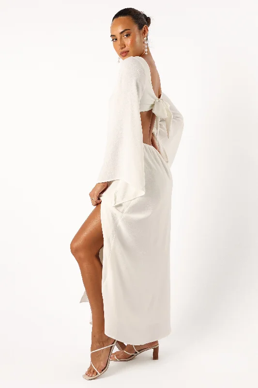 Vera Maxi Dress - White