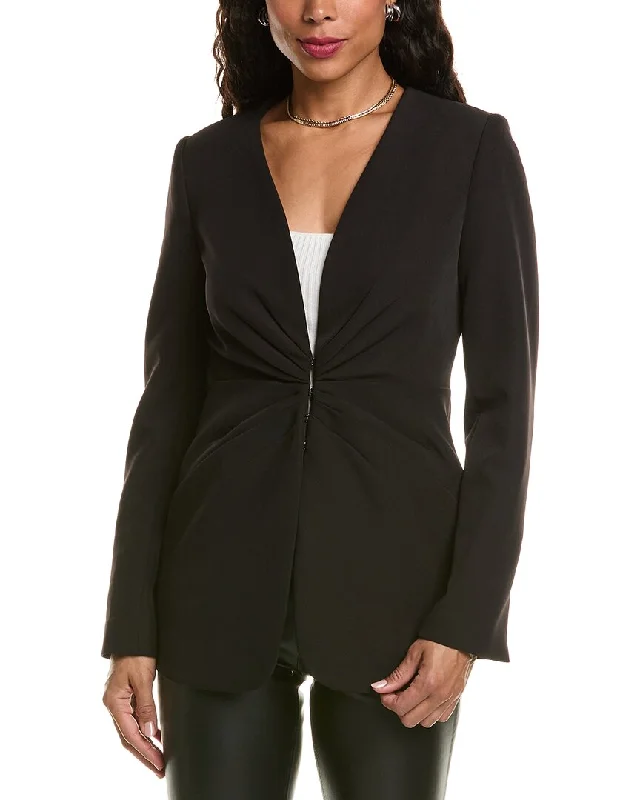 Elie Tahari Starburst Pleat Blazer