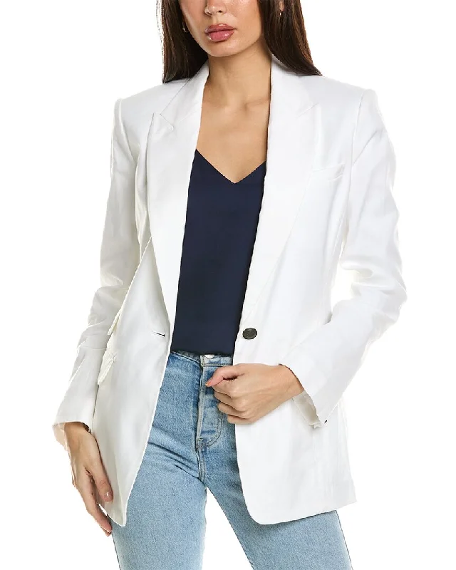 rag & bone Foster Linen-Blend Blazer