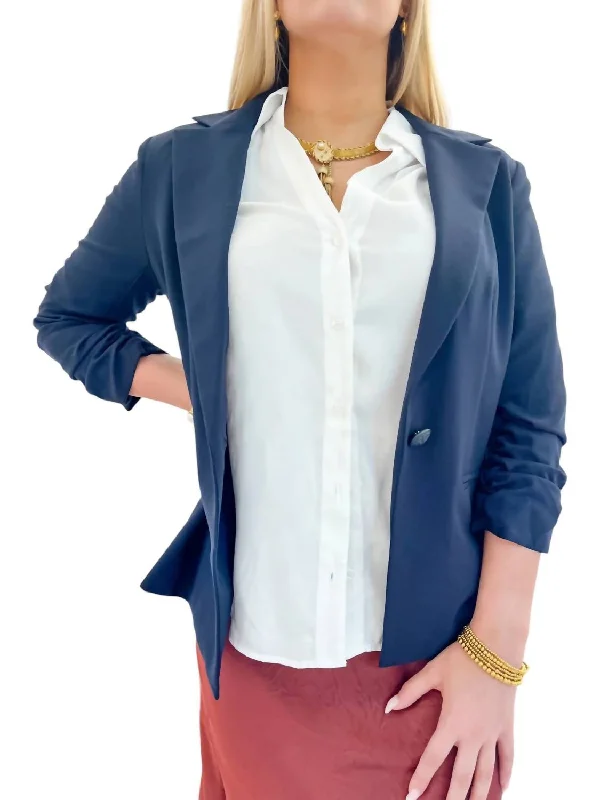 Serena Blazer In Navy